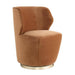 Arteriors - 8172 - Chair - Poppy - Cider Velvet/Champagne Swivel