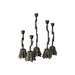 Arteriors - ACI02 - Candlesticks, Set of 5 - Brandt - Bronze