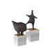 Arteriors - ASC14 - Sculptures, Set of 2 - Brovinas - Black