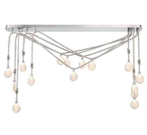 Lib & Co. - 12177-01 - LED Chandelier - Bellissima - Silver Sleeves