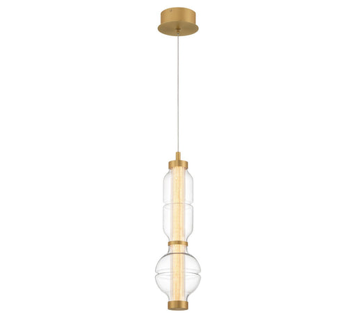 Milazzo LED Pendant Antique Brass