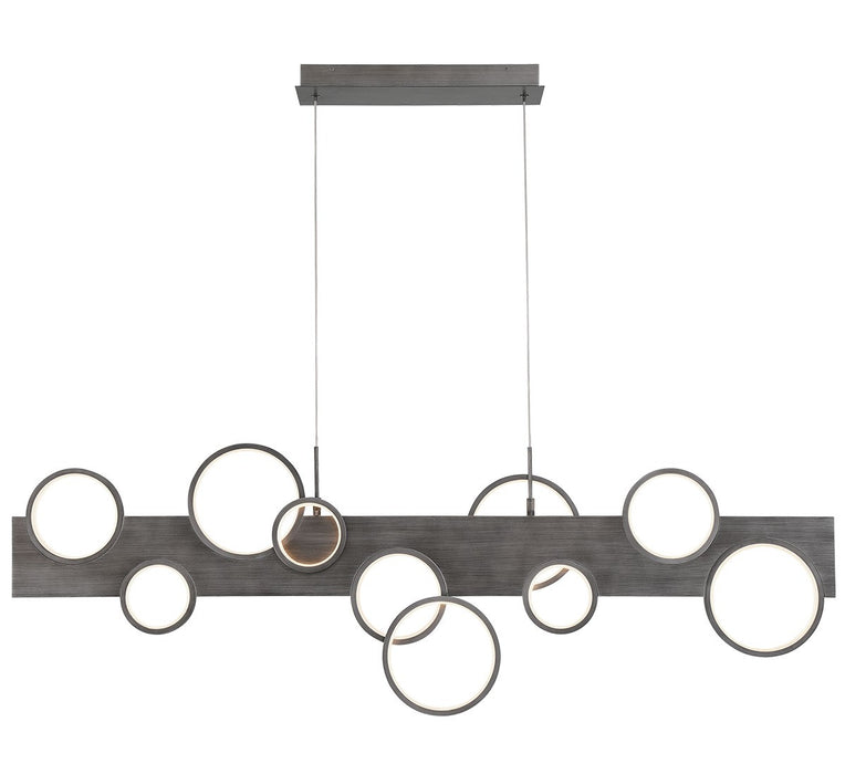 Lib & Co. - 12195-042 - LED Chandelier - Torino - Brushed Vintage Grey