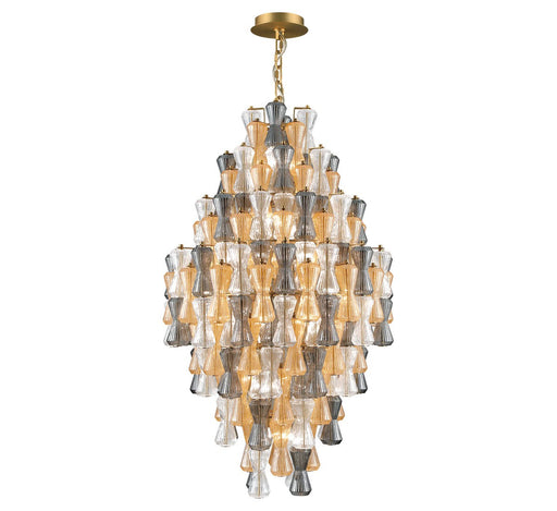Lib & Co. - 12202-022 - 36 Light Chandelier - Veneto - Aged Brass