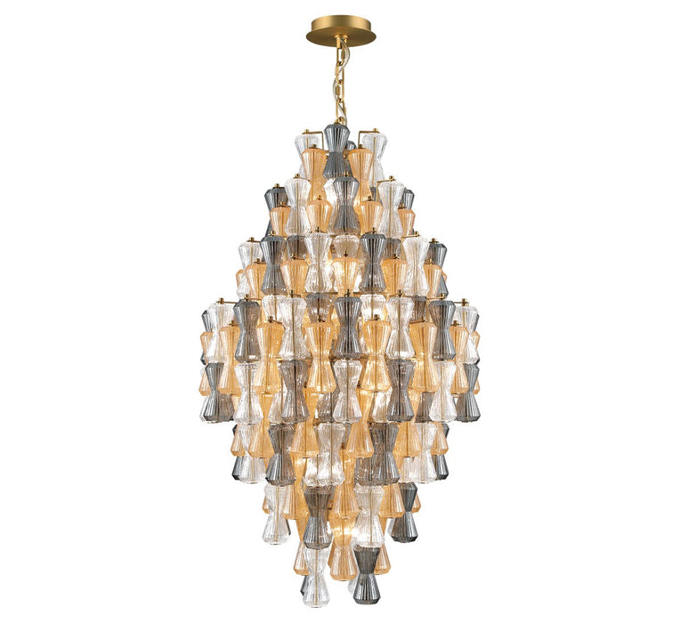 Lib & Co. - 12202-022 - 36 Light Chandelier - Veneto - Aged Brass