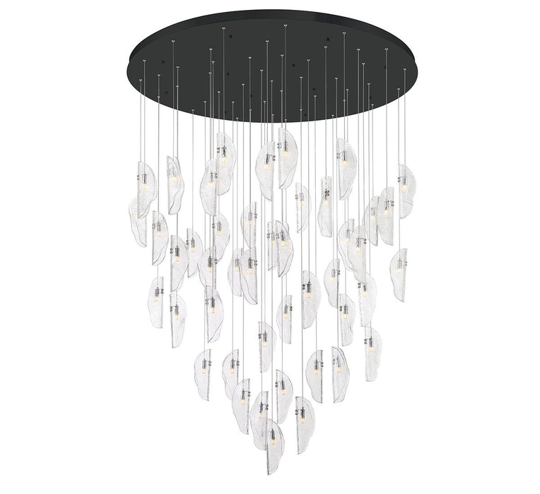 Lib & Co. - 12219-017-02 - LED Chandelier - SORRENTO - Matte Black