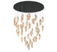 Lib & Co. - 12219-018-02 - LED Chandelier - SORRENTO - Matte Black