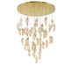 Lib & Co. - 12219-018-07 - LED Chandelier - SORRENTO - Plated Brushed Gold