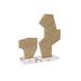 Arteriors - ASC17 - Sculptures, Set of 2 - Bianchis - Sand