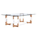 Arteriors - DC2021 - Coffee Table - Corset - Clear