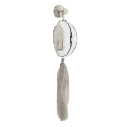 Aramis One Light Wall Sconce White Bronze