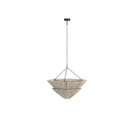 Anya Chandelier Light Gray Stained