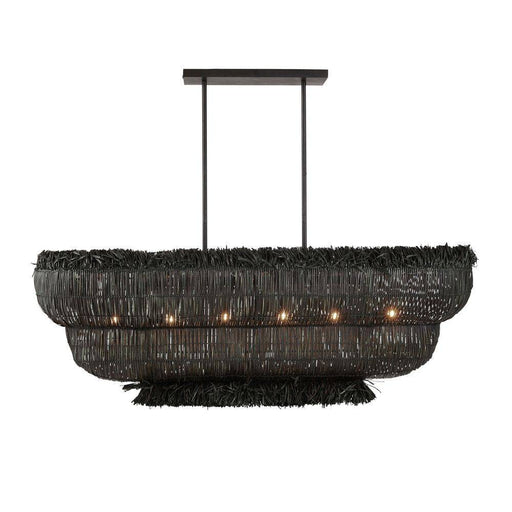 Yessika Chandelier Dark Gray Stained