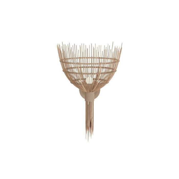 Arteriors - DWS03 - Wall Sconce - Abitha - Natural Coco Midrib