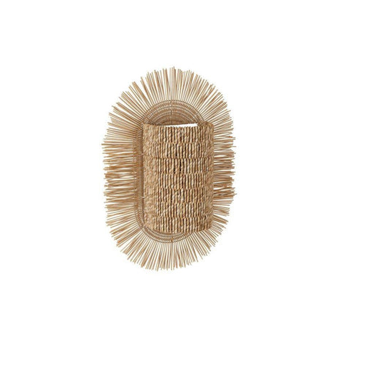 Alexia Wall Sconce Natural Coco Midrib