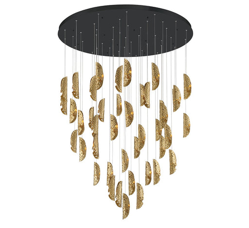 SORRENTO LED Chandelier Matte Black