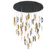 Lib & Co. - 12219-024-02 - LED Chandelier - SORRENTO - Matte Black