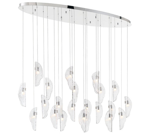 Lib & Co. - 12220-017-01 - LED Chandelier - SORRENTO - Chrome