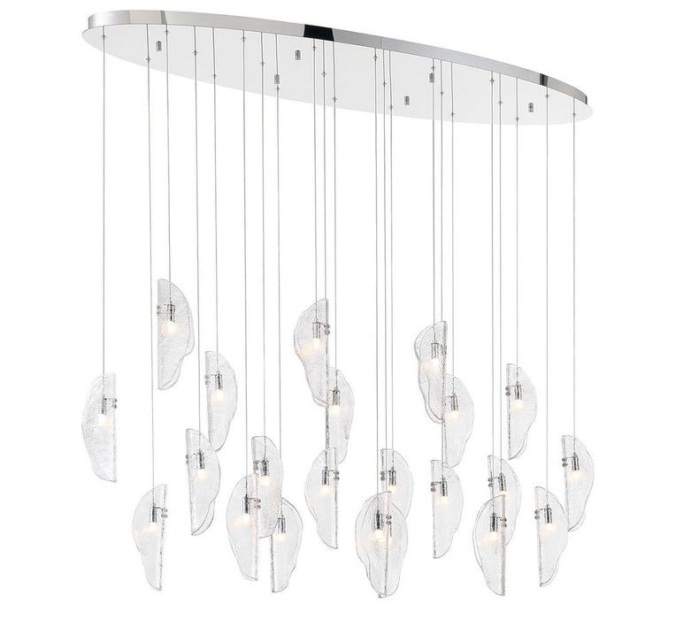 Lib & Co. - 12220-017-01 - LED Chandelier - SORRENTO - Chrome