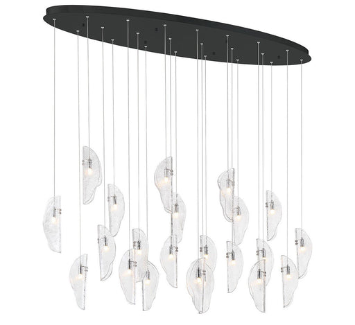 Lib & Co. - 12220-017-02 - LED Chandelier - SORRENTO - Matte Black