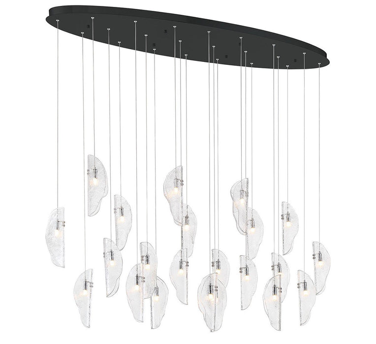 Lib & Co. - 12220-017-02 - LED Chandelier - SORRENTO - Matte Black