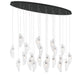 Lib & Co. - 12220-017-02 - LED Chandelier - SORRENTO - Matte Black