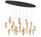 Lib & Co. - 12220-018-02 - LED Chandelier - SORRENTO - Matte Black