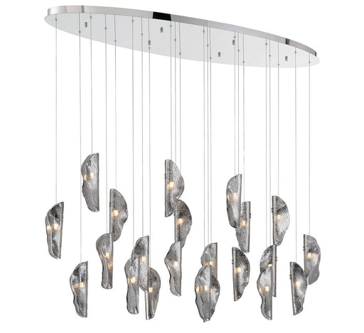 Lib & Co. - 12220-019-01 - LED Chandelier - SORRENTO - Chrome