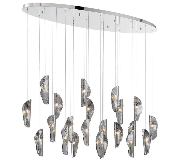 Lib & Co. - 12220-019-01 - LED Chandelier - SORRENTO - Chrome