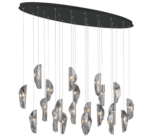 SORRENTO LED Chandelier Matte Black