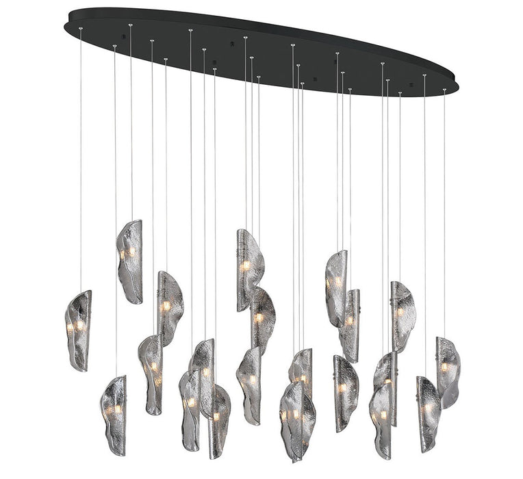 Lib & Co. - 12220-019-02 - LED Chandelier - SORRENTO - Matte Black