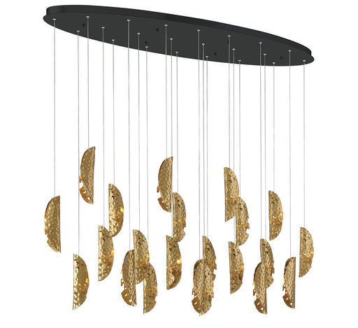 SORRENTO LED Chandelier Matte Black