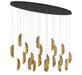 Lib & Co. - 12220-020-02 - LED Chandelier - SORRENTO - Matte Black