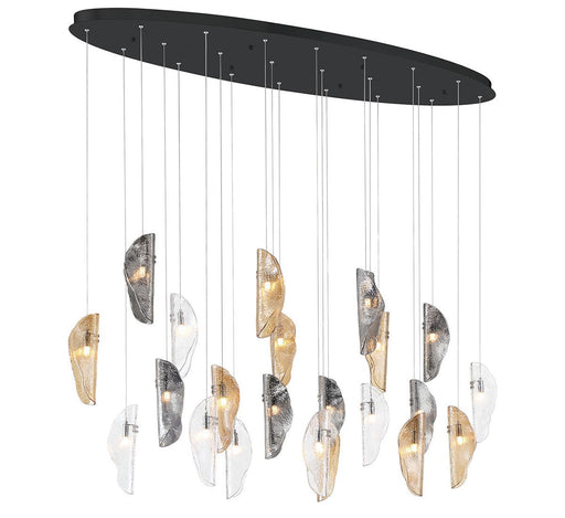 SORRENTO LED Chandelier Matte Black