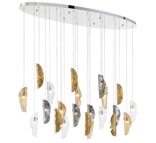 SORRENTO LED Chandelier Chrome