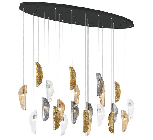 SORRENTO LED Chandelier Matte Black