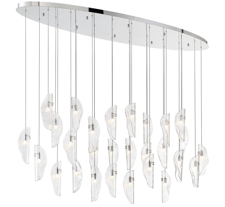Lib & Co. - 12221-017-01 - LED Chandelier - SORRENTO - Chrome