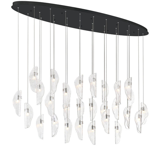 SORRENTO LED Chandelier Matte Black