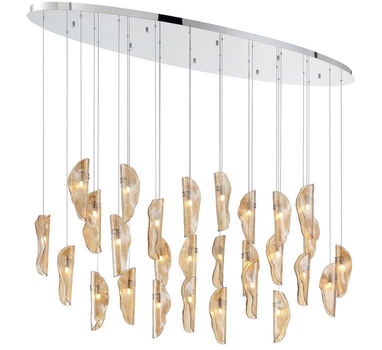 Lib & Co. - 12221-018-01 - LED Chandelier - SORRENTO - Chrome