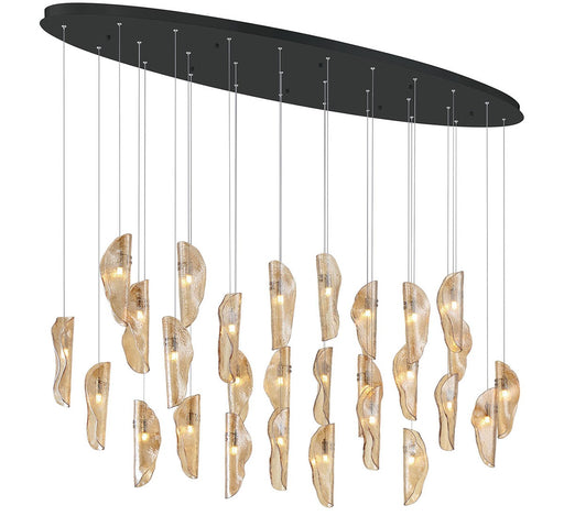 SORRENTO LED Chandelier Matte Black