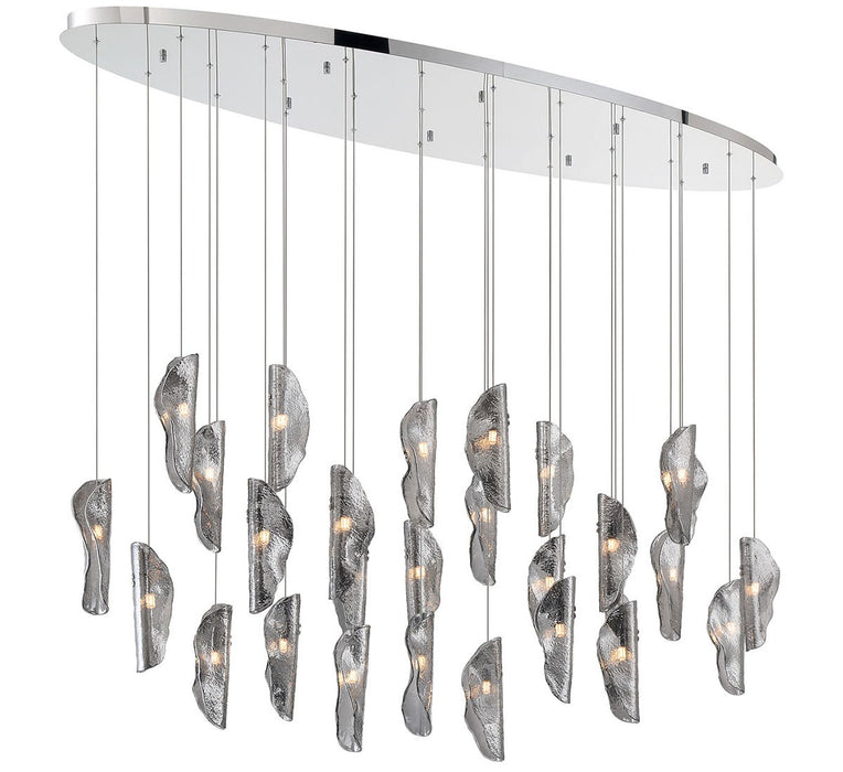 Lib & Co. - 12221-019-01 - LED Chandelier - SORRENTO - Chrome