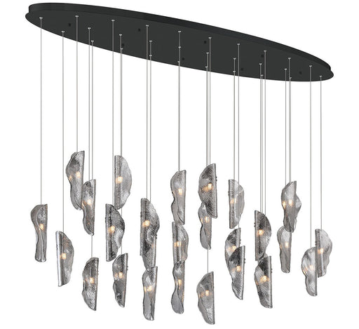 SORRENTO LED Chandelier Matte Black