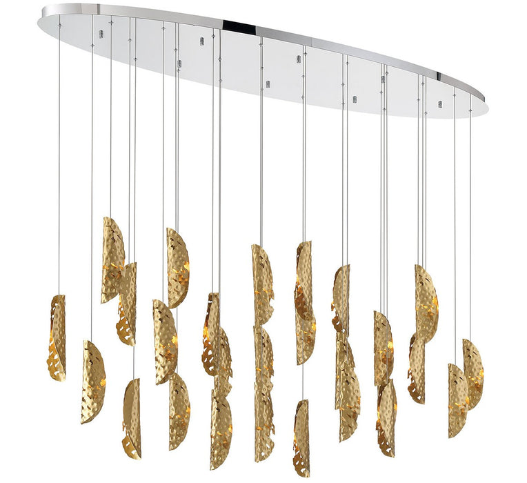 Lib & Co. - 12221-020-01 - LED Chandelier - SORRENTO - Chrome