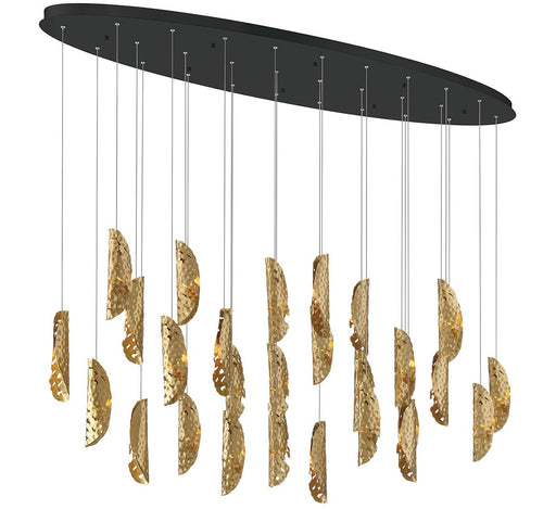 SORRENTO LED Chandelier Matte Black