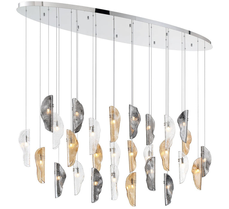Lib & Co. - 12221-023-01 - LED Chandelier - SORRENTO - Chrome