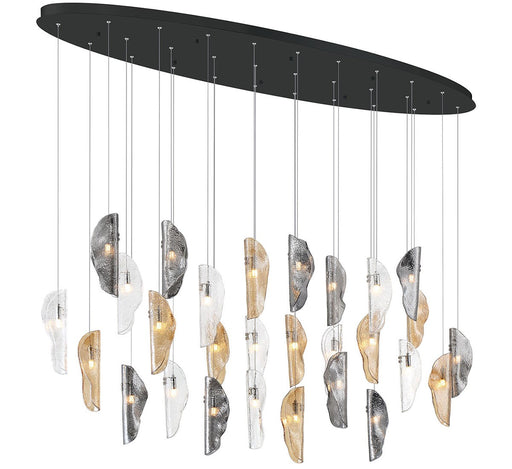 Lib & Co. - 12221-023-02 - LED Chandelier - SORRENTO - Matte Black