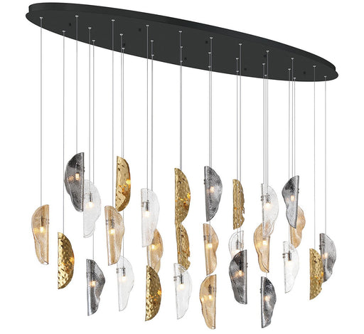 SORRENTO LED Chandelier Matte Black