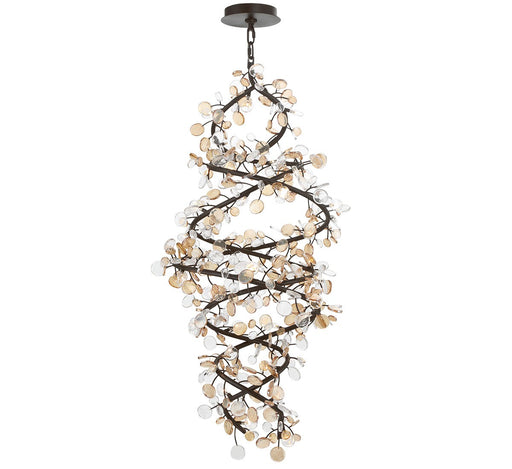 Lib & Co. - 12224-043 - LED Chandelier - Pisa - Black with Gold Accent