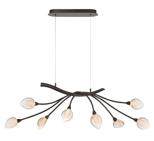 Lib & Co. - 12233-043 - LED Chandelier - Modena - Black With Gold Accent