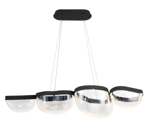Lib & Co. - 12238-08 - LED Chandelier - Aveah - Sand Black