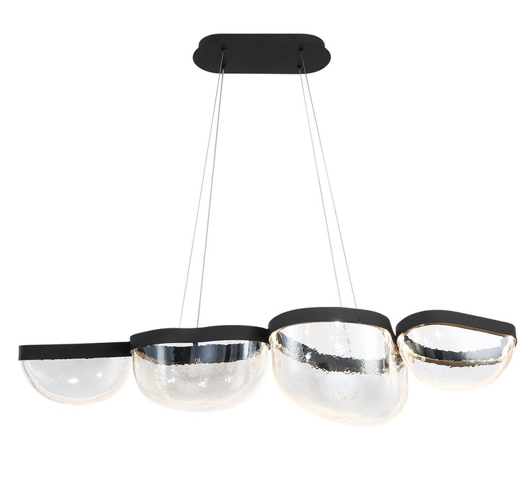 Lib & Co. - 12238-08 - LED Chandelier - Aveah - Sand Black
